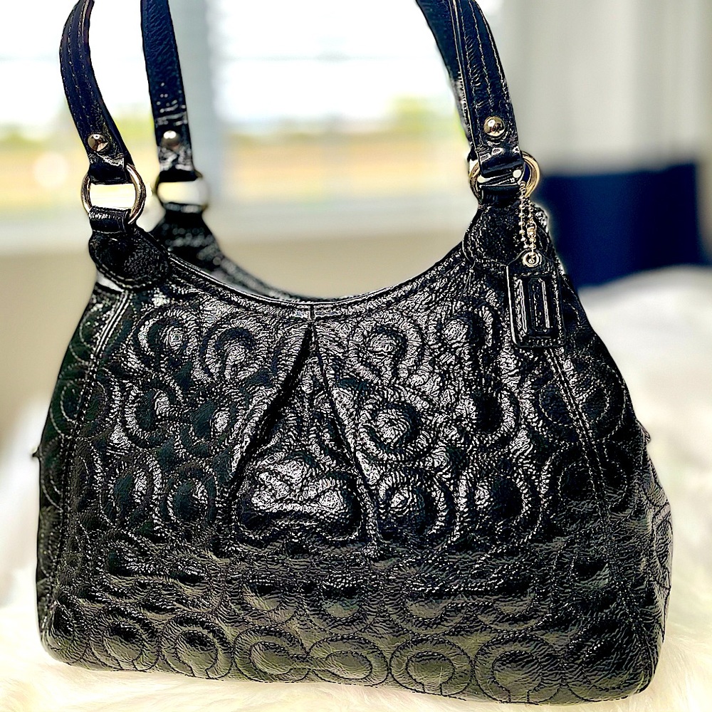 Coach Signature Leather Mini Handbag